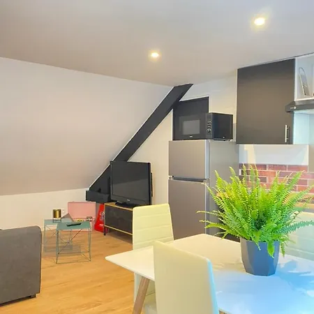Atypique- Esprit Atelier Loft - Parking Prive - Wifi - Video Apartament
